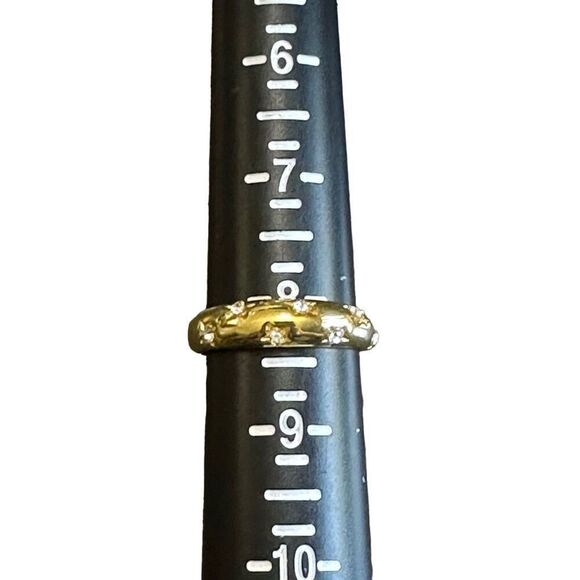 NWOT Size 8 Star and rhinestone band - Picture 4 of 4